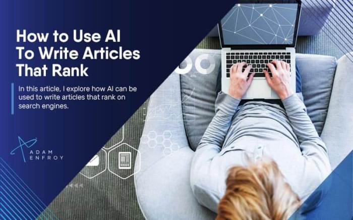 How To Use Ai To Write Articles That Rank